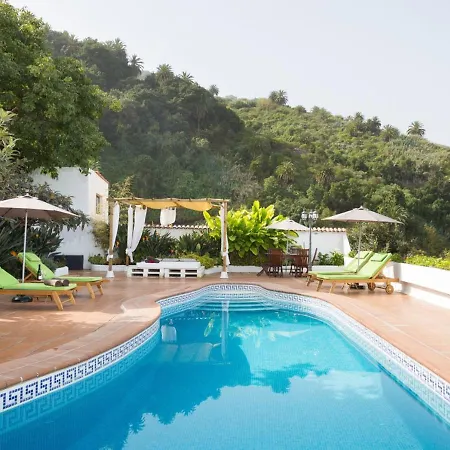 Casa El Mirlo: Paraiso Rural Con Piscina Y Hermosos Jardines En Icod De Vinos, Tenerife - Es-279-20 فيلة