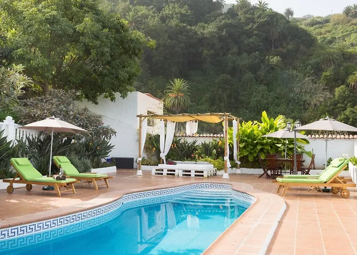 Casa El Mirlo: Paraiso Rural Con Piscina Y Hermosos Jardines En Icod De Vinos, Tenerife - Es-279-20 Icod De Los Vinos